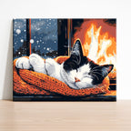 Fireside Dream - Paint by Numbers Kit