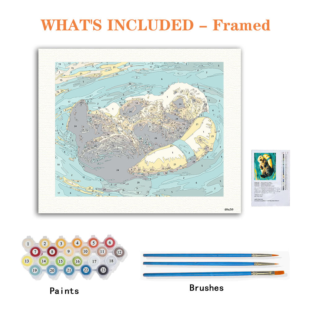 Floating Friend - Paint by Numbers Kit