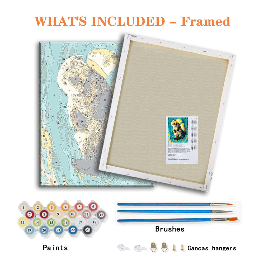 Floating Friend - Paint by Numbers Kit