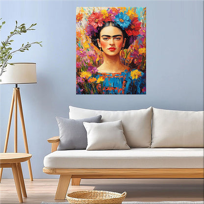 Flower Wreath - Beauty - Paint by Numbers