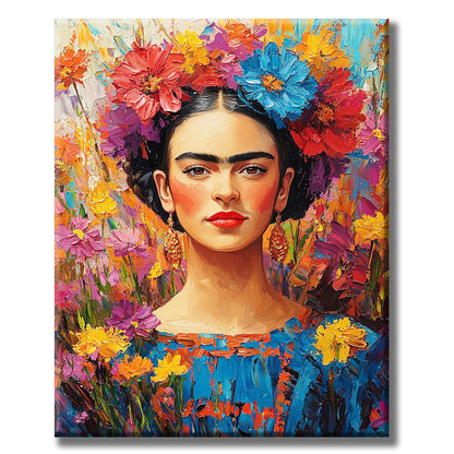 Flower Wreath - Beauty - Paint by Numbers