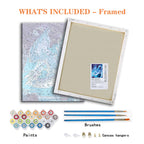 Frost Dragon's Lair - Paint by Numbers Kit