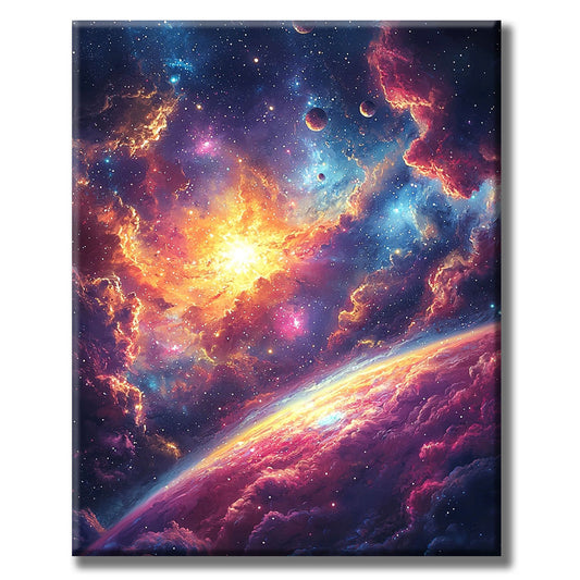 Galactic Fantasy - Paint by Numbers