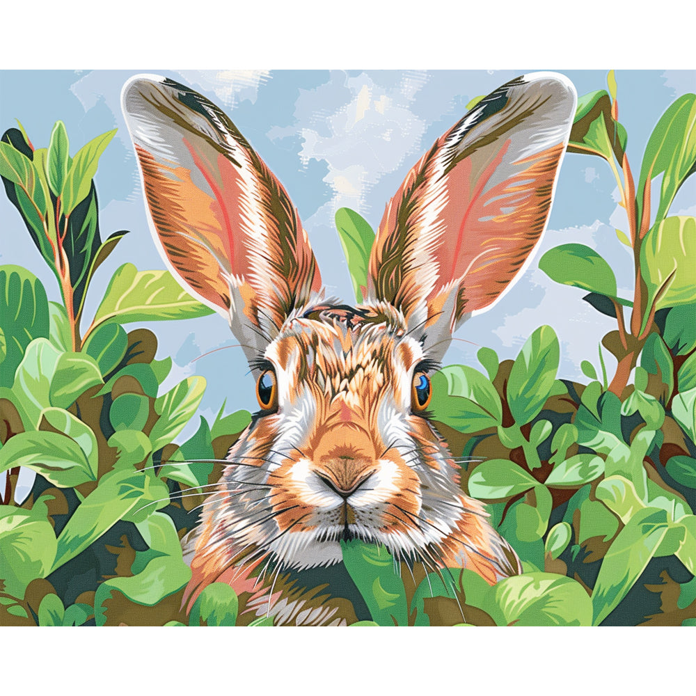 Garden Peekaboo - Paint by Numbers Kit