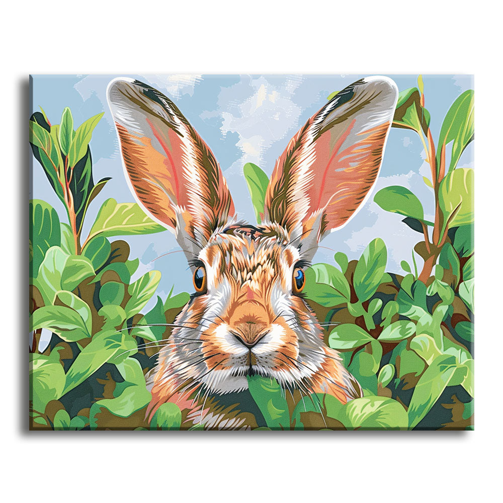Garden Peekaboo - Paint by Numbers Kit