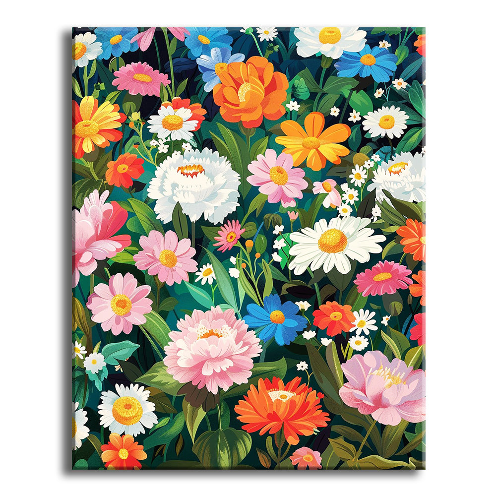 Garden of Joyful Blooms