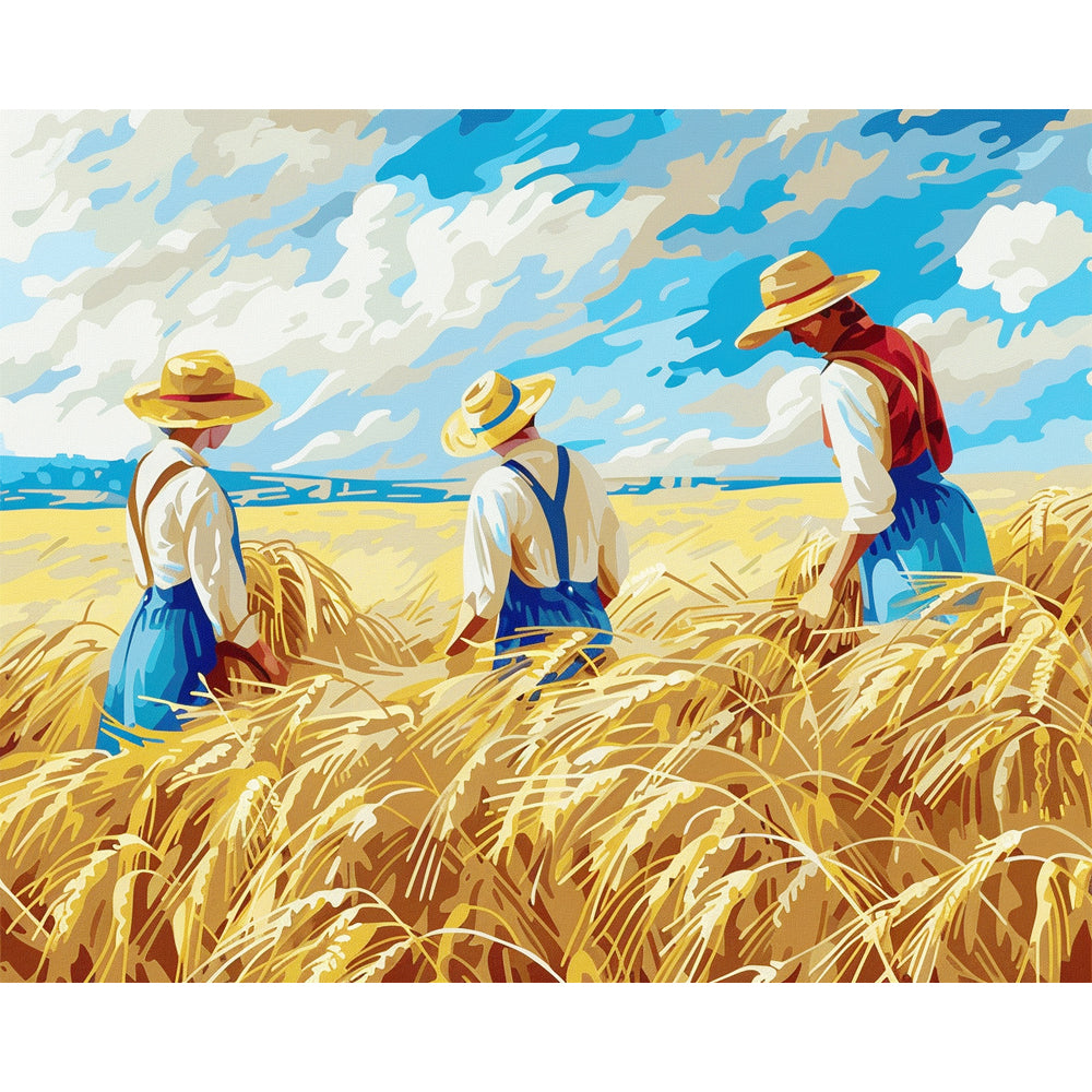 Golden Harvest - Paint by Numbers Kit