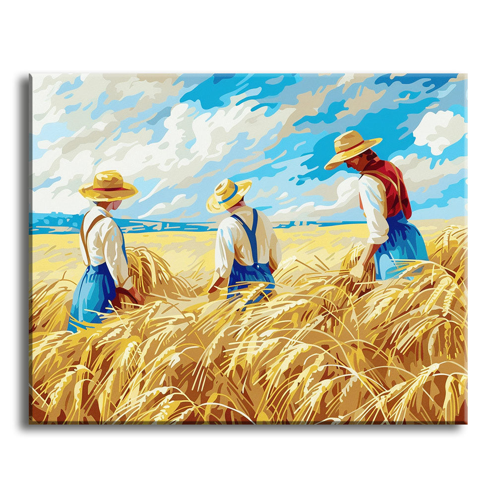 Golden Harvest - Paint by Numbers Kit