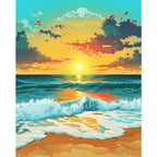 Golden Sunset Serenity