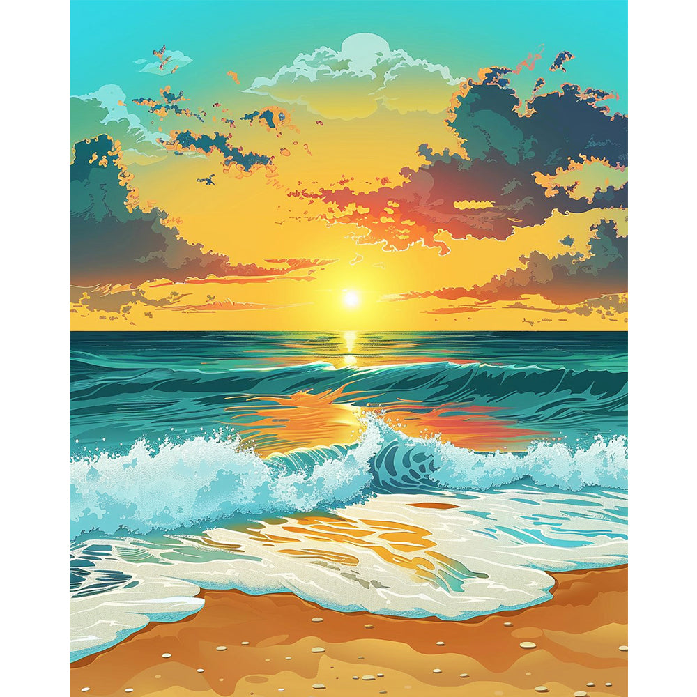 Golden Sunset Serenity