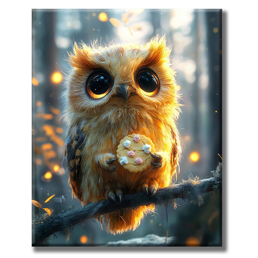 Golden Forest Spirit - Paint by Numbers