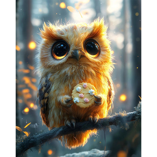 Golden Forest Spirit - Paint by Numbers