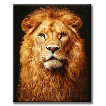 Golden Lion - Paint by Numbers