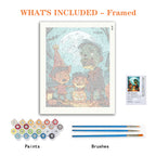 Halloween Friends Adventure – Paint by Numbers Kit