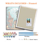 Halloween Friends Adventure – Paint by Numbers Kit