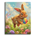 Happy Bunny Easter Painting Kit – Fun & Easy Paint by Numbers