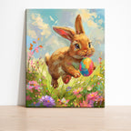 Happy Bunny Easter Painting Kit – Fun & Easy Paint by Numbers