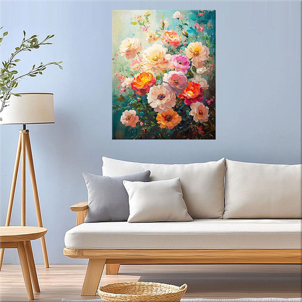 Harmony of Flowers - Paint by Numbers