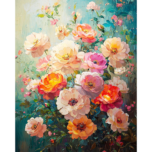 Harmony of Flowers - Paint by Numbers