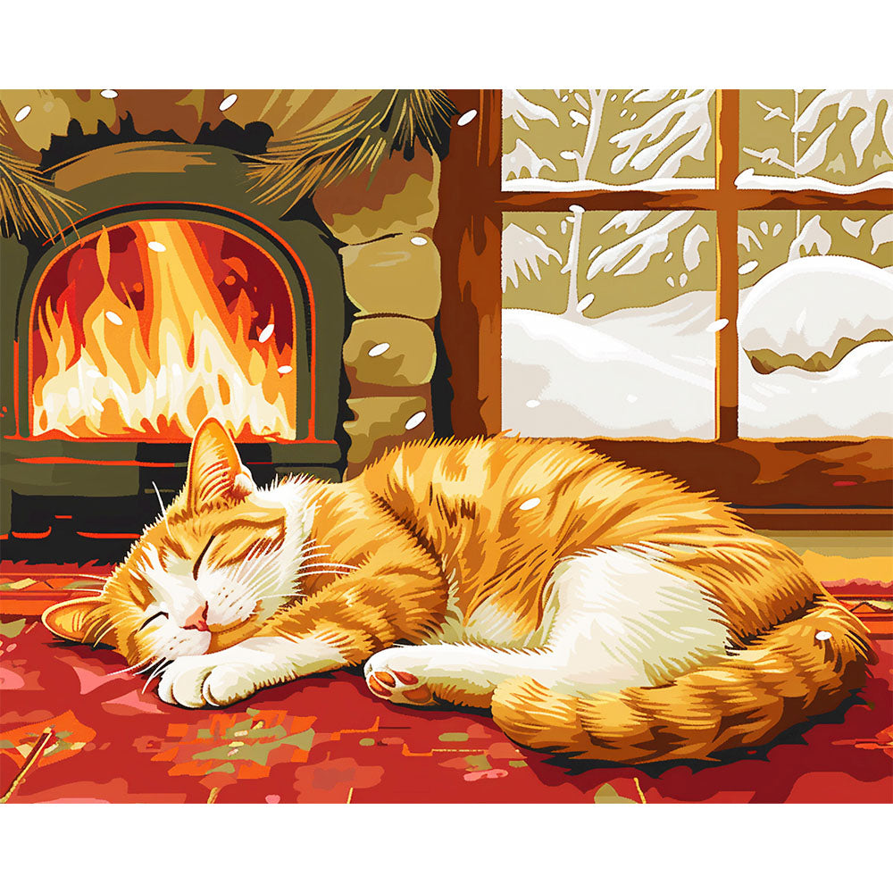 Hearthside Haven - Paint by Numbers Kit