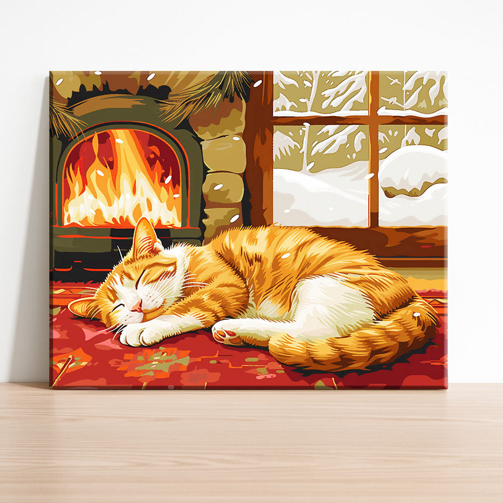 Hearthside Haven - Paint by Numbers Kit