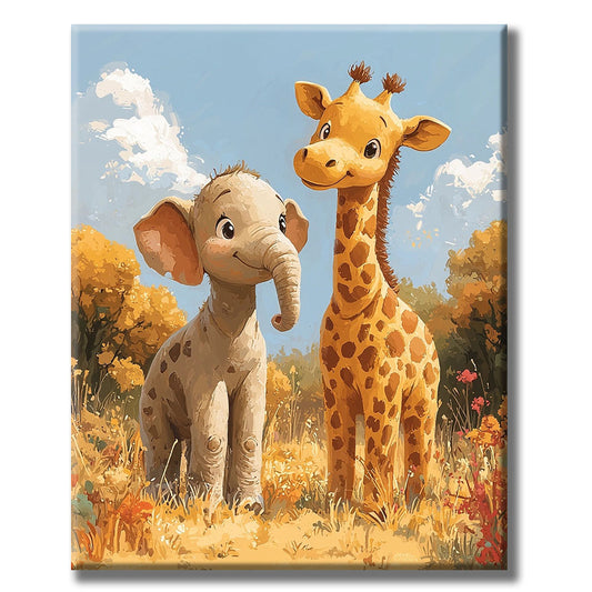 Gentle Embrace of Nature - Paint by Numbers