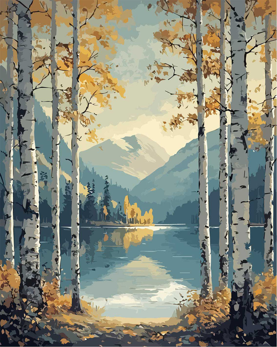 Roots and Space - Paint by Numbers
