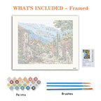 Hillside Hideaway - Paint by Numbers Kit