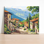Hillside Hideaway - Paint by Numbers Kit