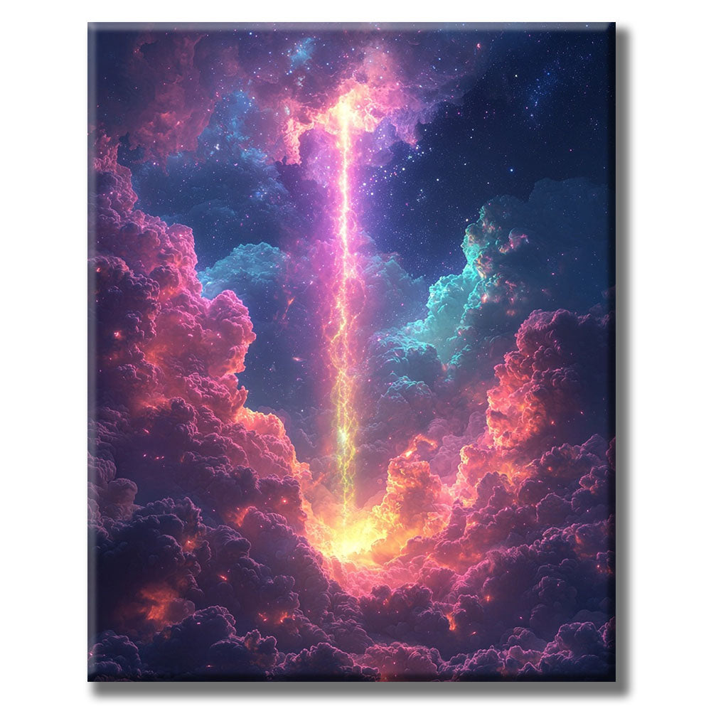 Heavenly Light Spectacle - Paint by Numbers