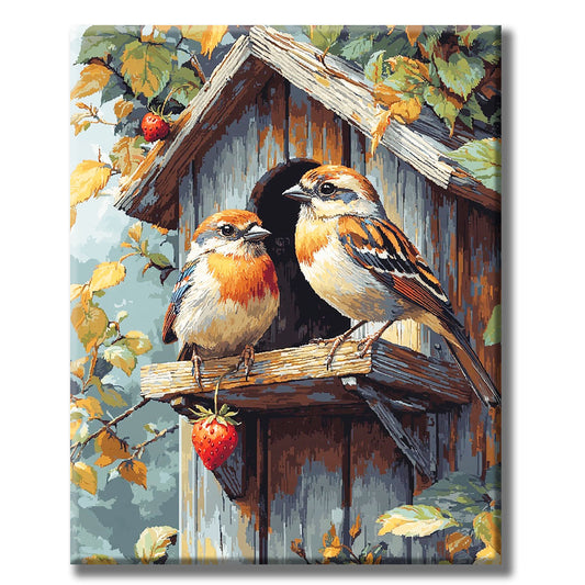 Gentle Embrace of Nature - Paint by Numbers