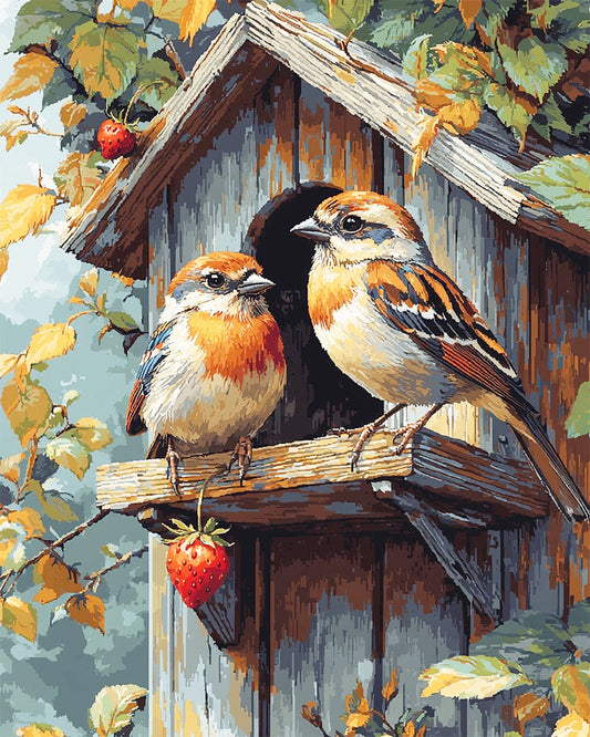 Gentle Embrace of Nature - Paint by Numbers