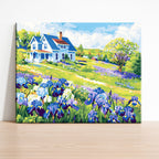 Iris Meadow Home - Paint by Numbers Kit
