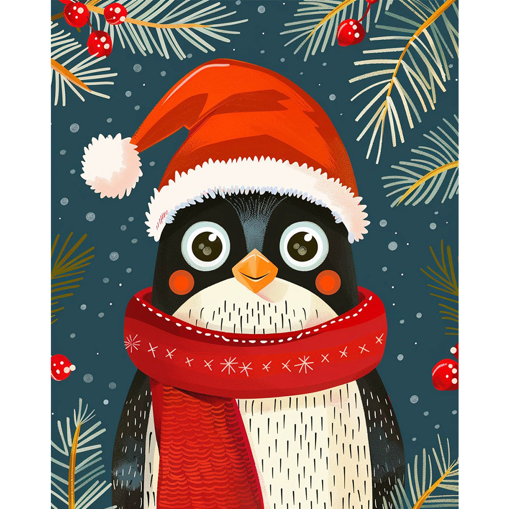 Jolly Penguin Portrait