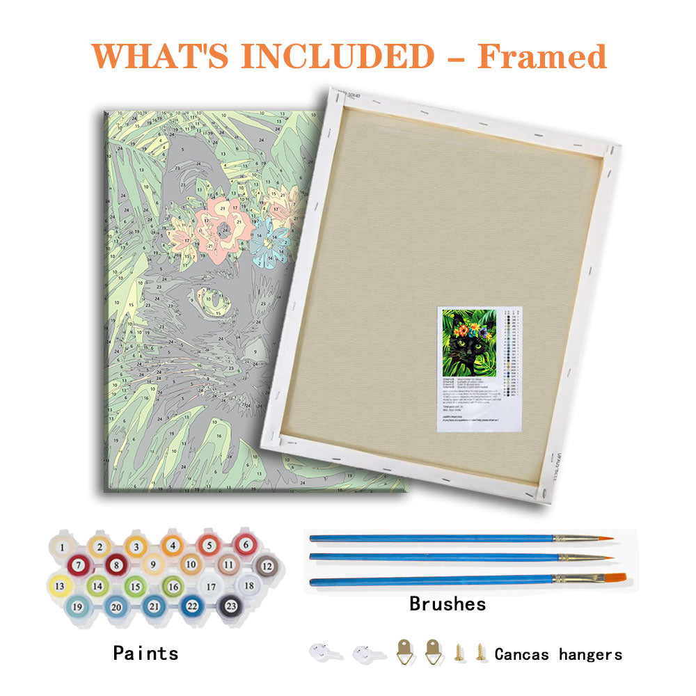 Jungle Majesty - Paint by Numbers Kit