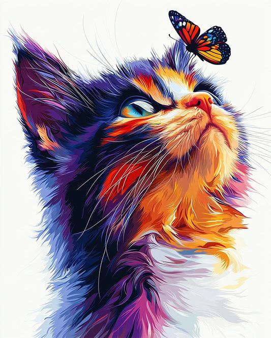Gentle Embrace of Nature - Paint by Numbers