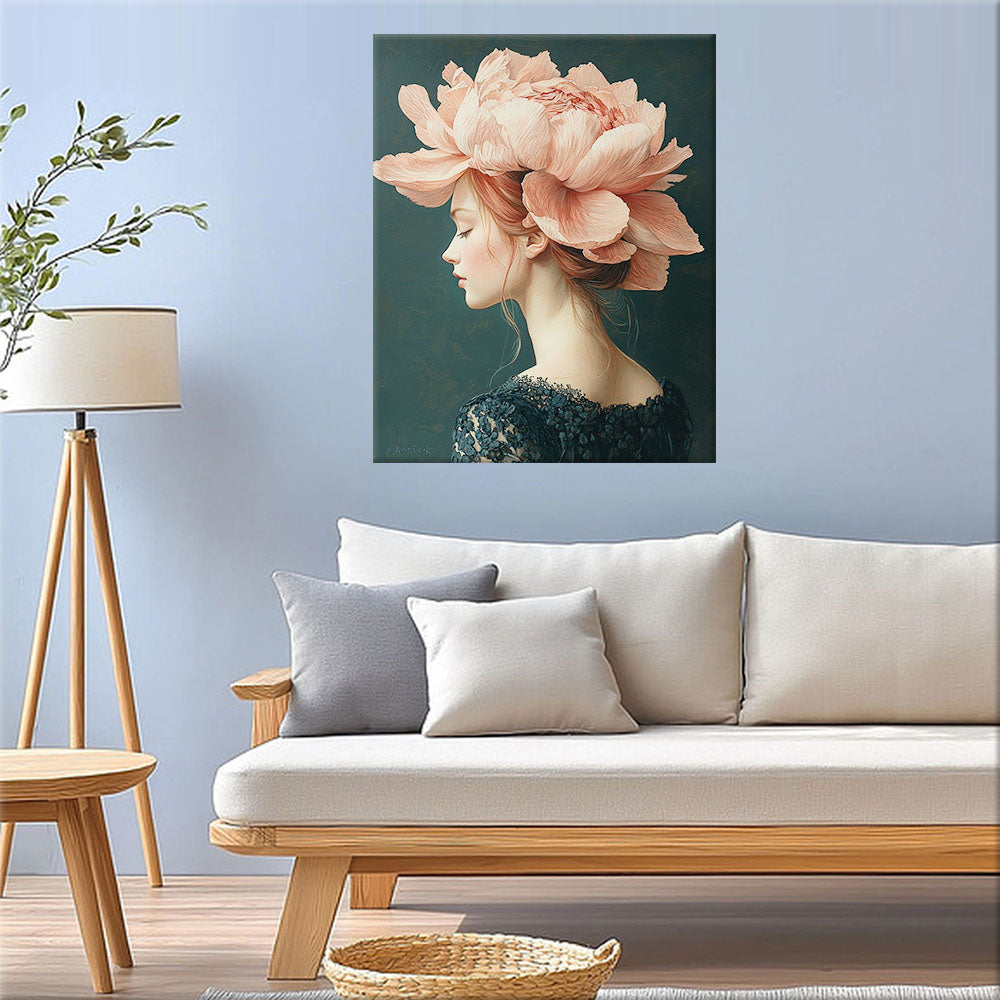 Flower Wreath - Beauty - Paint by Numbers