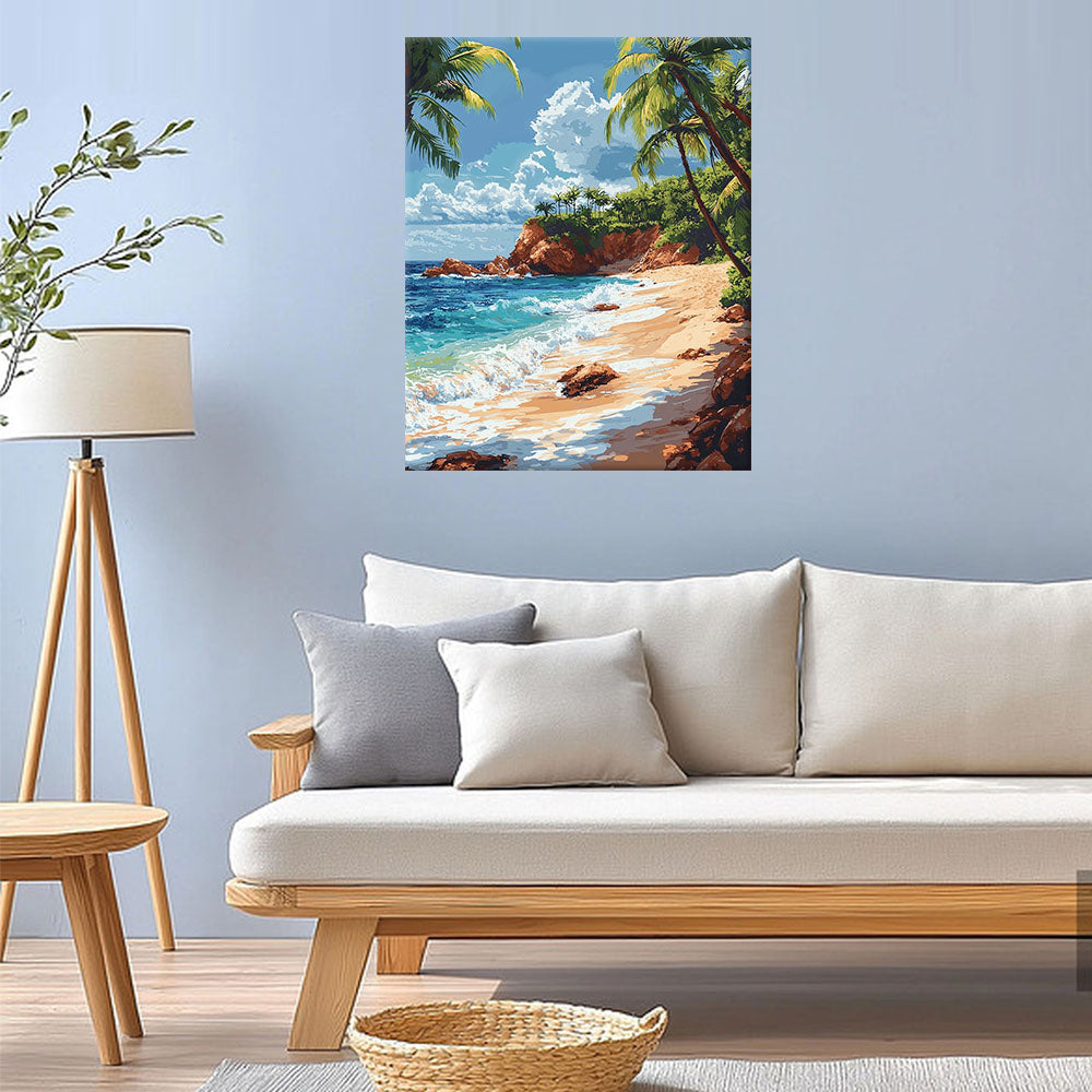 Coastal Romance - Paint by Numbers