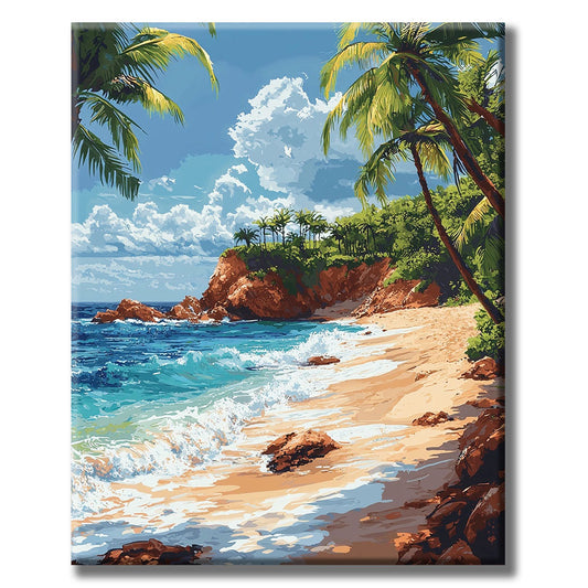 Coastal Romance - Paint by Numbers