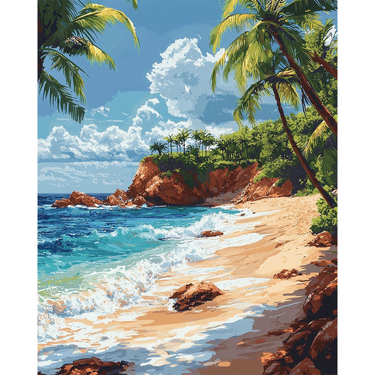 Coastal Romance - Paint by Numbers