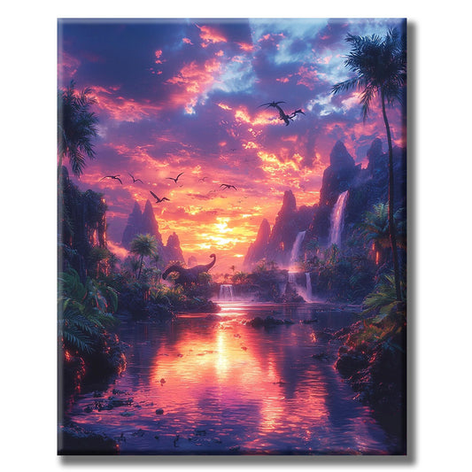 Shining Valley - Paint by Numbers