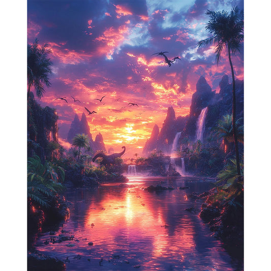 Shining Valley - Paint by Numbers