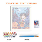 Little Vampire's Candy Night – Paint by Numbers Kit