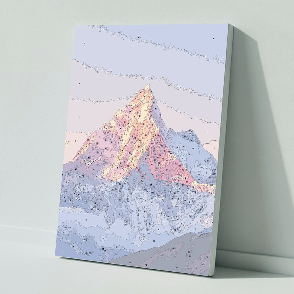 Majestic Light of Twilight - Paint by Numbers