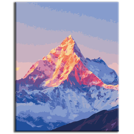 Majestic Light of Twilight - Paint by Numbers
