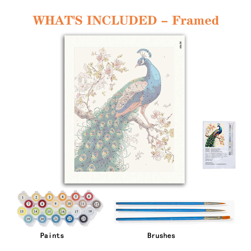 Majestic Peacock Splendor