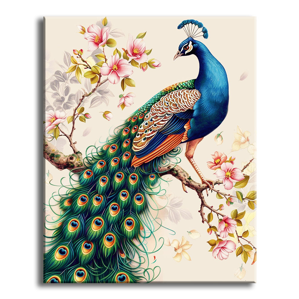 Majestic Peacock Splendor