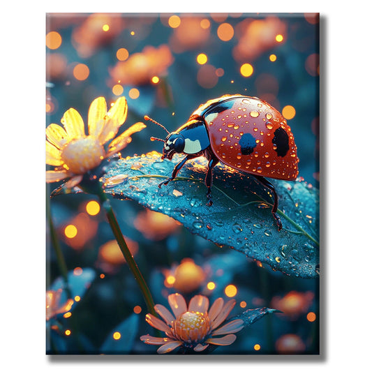 Ladybug Dance - Paint by Numbers