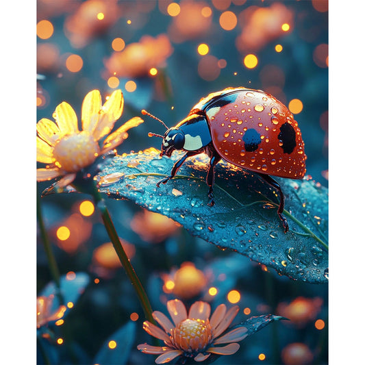 Ladybug Dance - Paint by Numbers