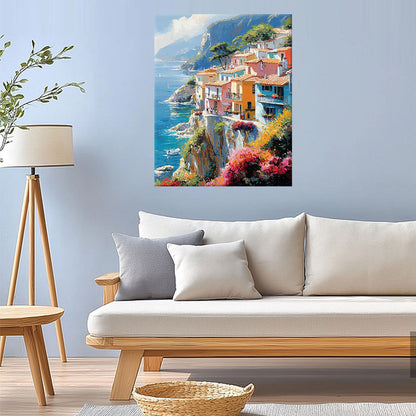 Mediterranean Beauty Colors - Paint by Numbers